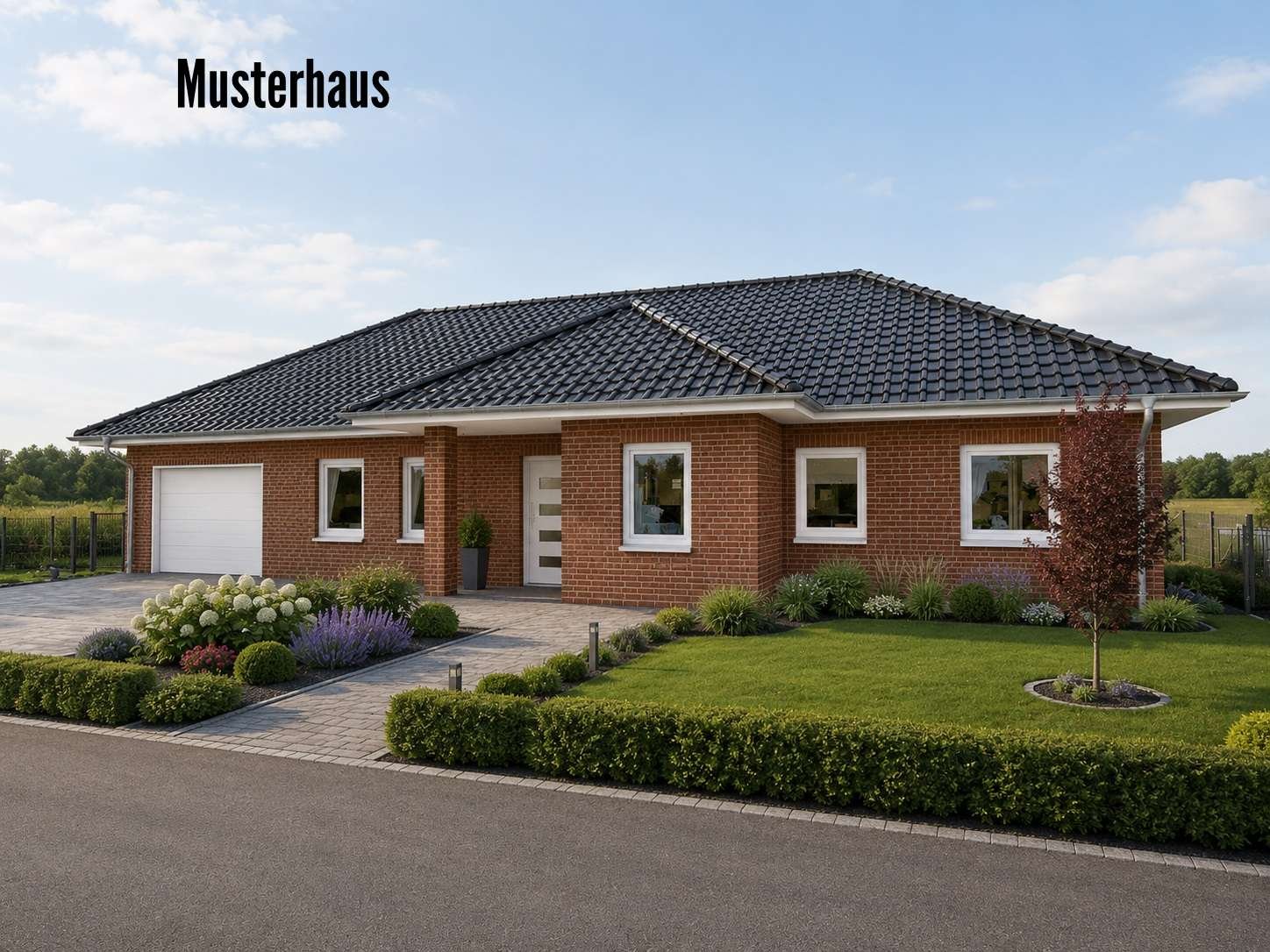 Provisionsfrei für Käufer! Klimafreundlicher Neubau Walmdachbungalow im Emsland