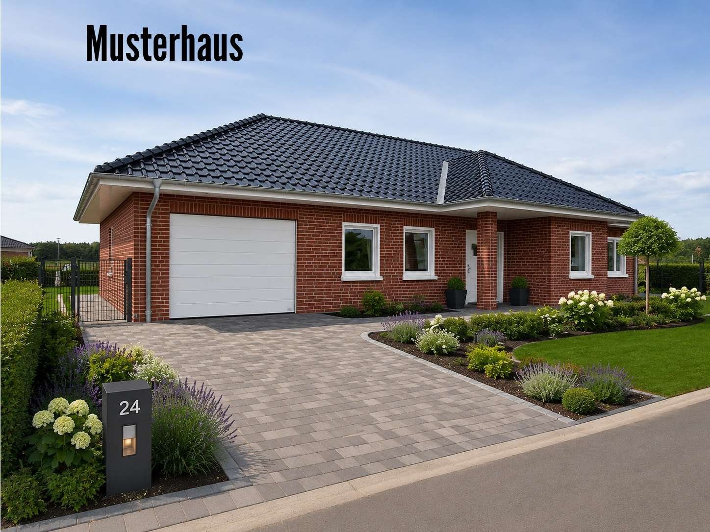 Provisionsfrei für Käufer! Klimafreundlicher Neubau Walmdachbungalow im Emsland