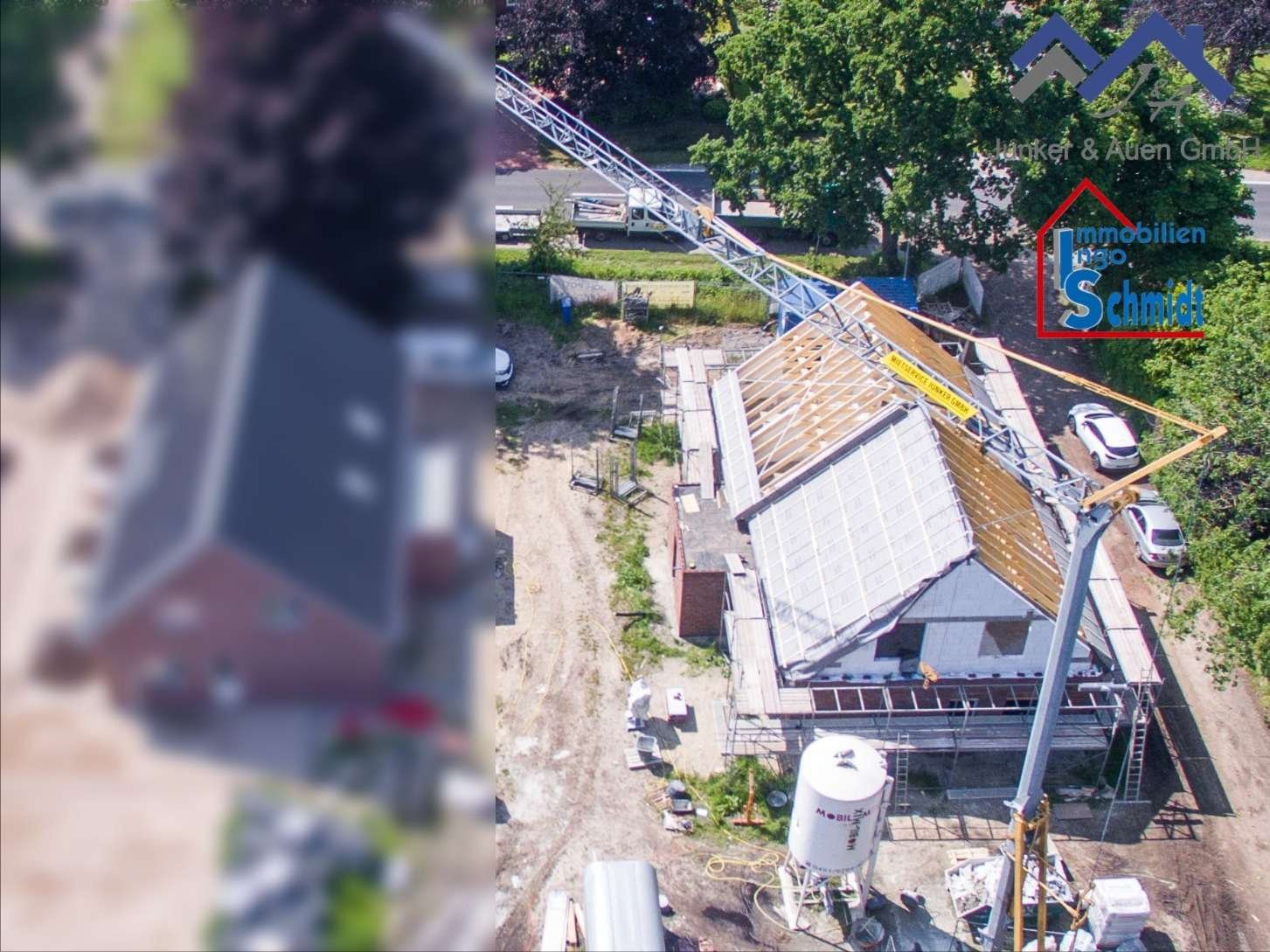 Neubau von Doppelhaushälften im Ortsteil Stapelmoor!