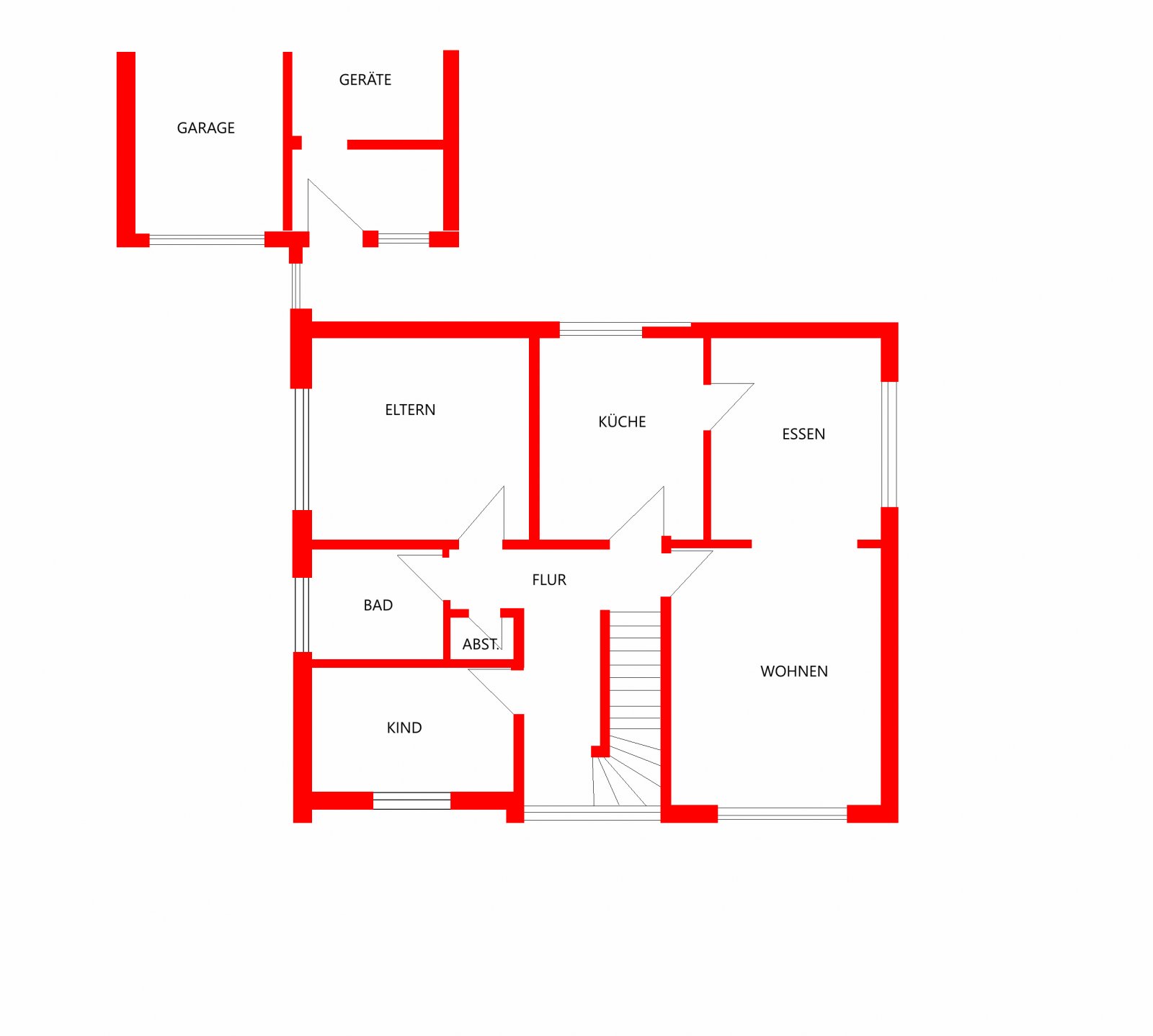 Viel Raum für Ihre Ideen – charmantes Einfamilienhaus zentral in Dörpen!