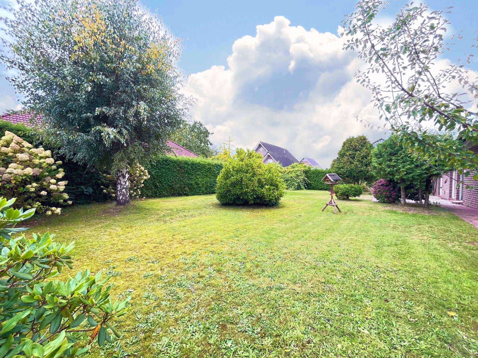 Leben auf einer Ebene – Ihr Platz zum Entspannen und Genießen im Grünen