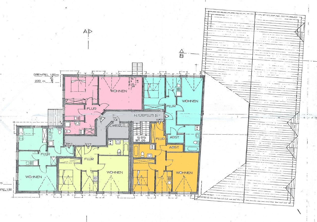 Investition mit Zukunft – Gepflegtes Mehrfamilienhaus 14 WE in zentraler Lage