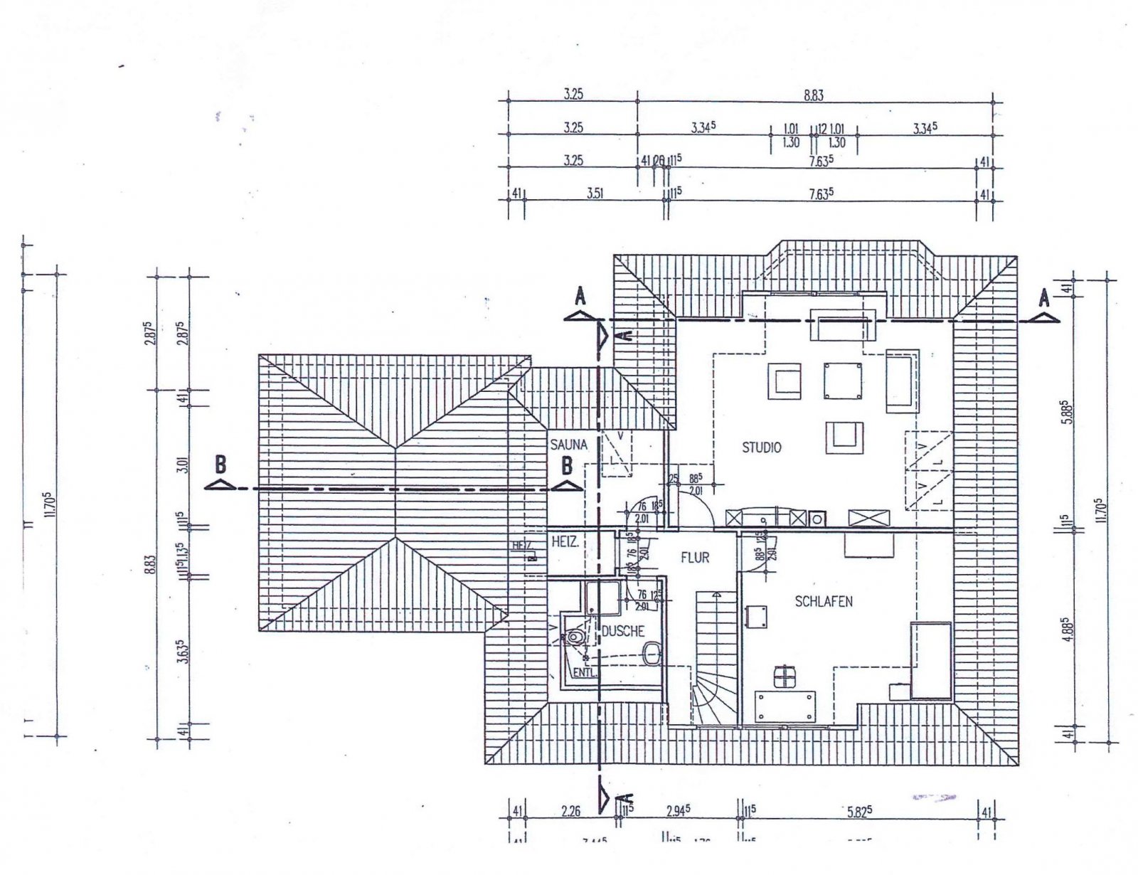 Exklusiver Neubau Winkelwalmdachbungalow in ruhiger Wohnlage
