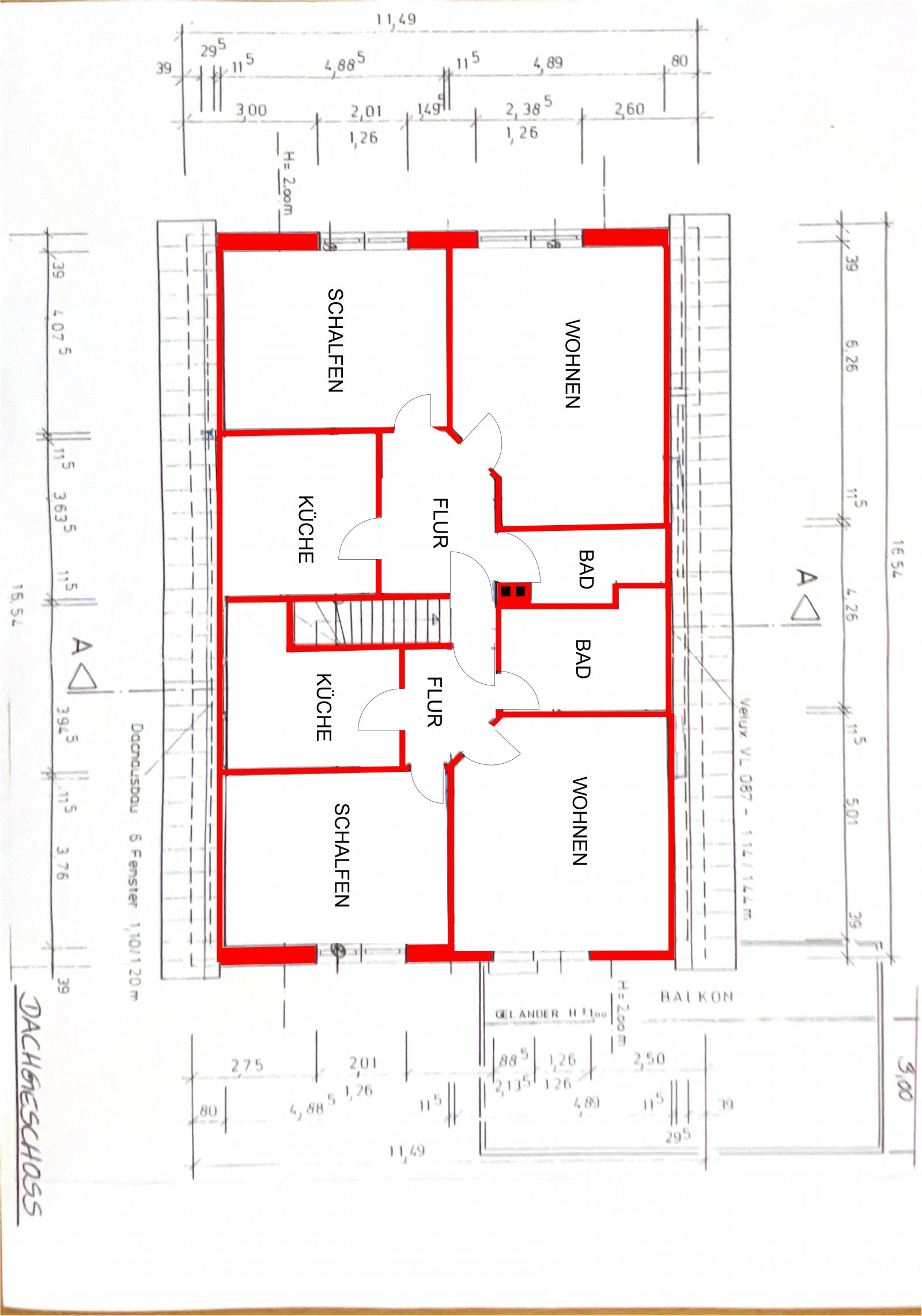 Attraktive Kapitalanlage: Gepflegtes Mehrfamilienhaus mit 4 vermieteten Wohnungen in Lingen-Bramsche