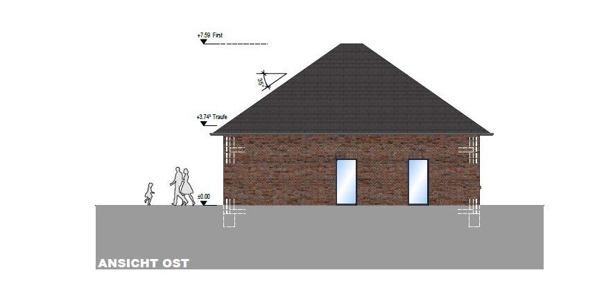 Zentraler geht es nicht! Eleganter komf. Neubauwalmdachbungalow in Bestwohnlage (Lückenbebauung)!