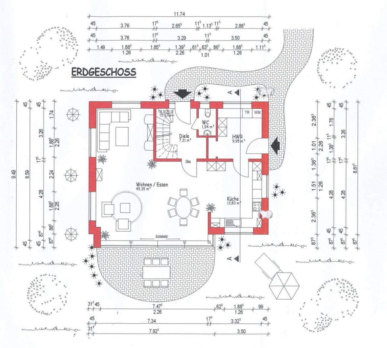 Grundriss EG Grundriss EG