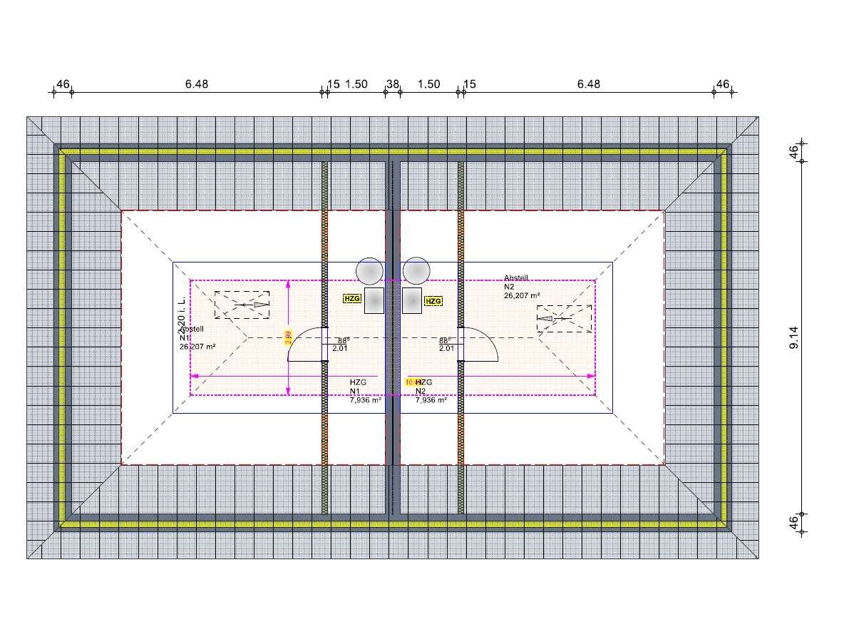 Grundriss DG gesamt Grundriss DG gesamt