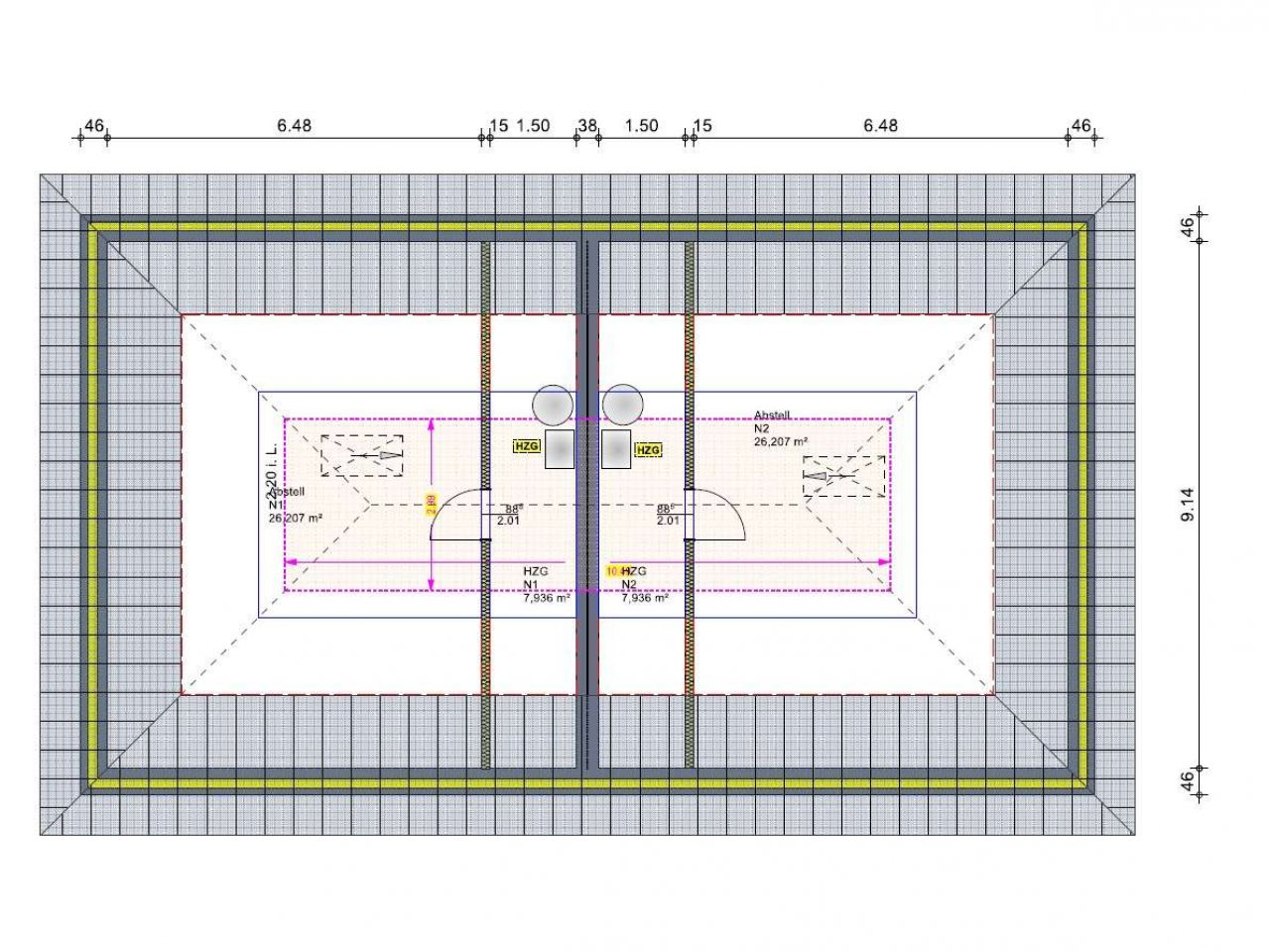 Grundriss DG gesamt Grundriss DG gesamt