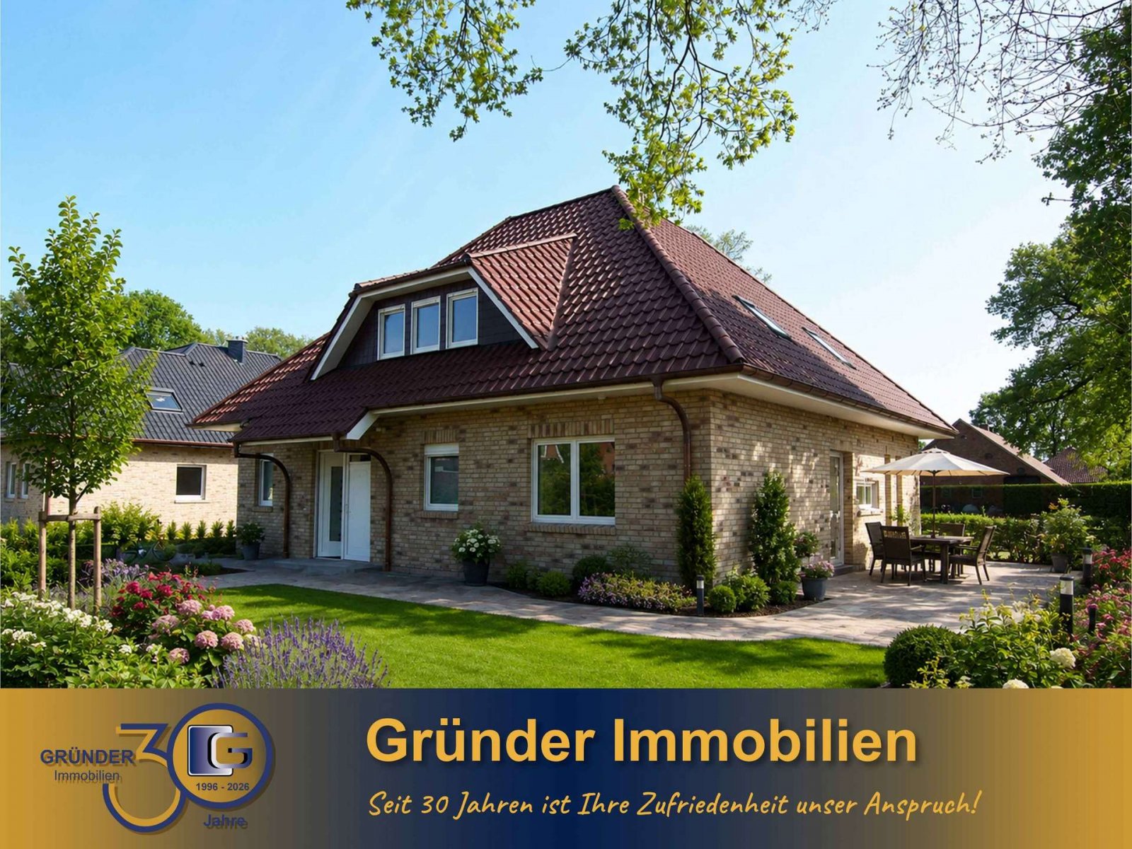 Provisionsfrei für Käufer! Klimafreundliche Exklusivität - Winkelwalmdachbungalow Provisionsfrei für Käufer! Klimafreundliche Exklusivität - Winkelwalmdachbungalow