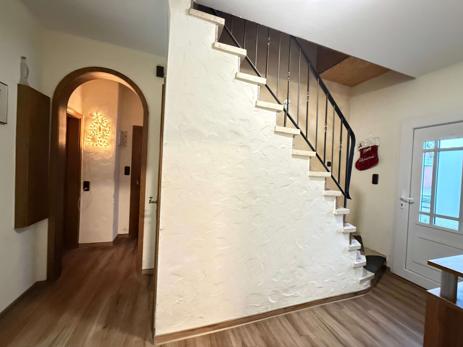 Innentreppe zur Oberwohnung