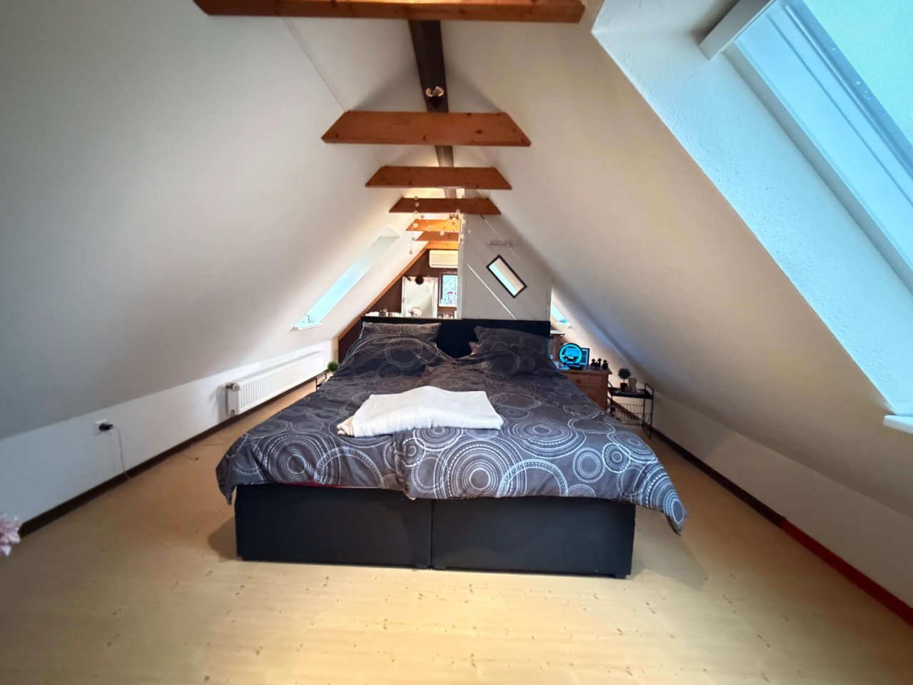 Spitzboden mit Klimaanlage