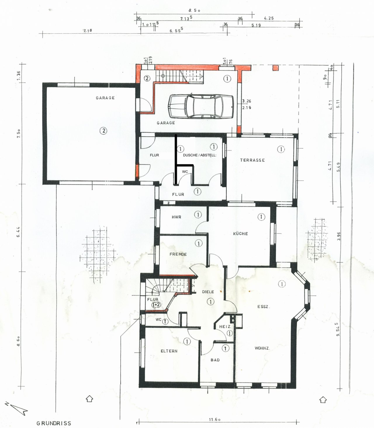 Grundriss EG Grundriss EG
