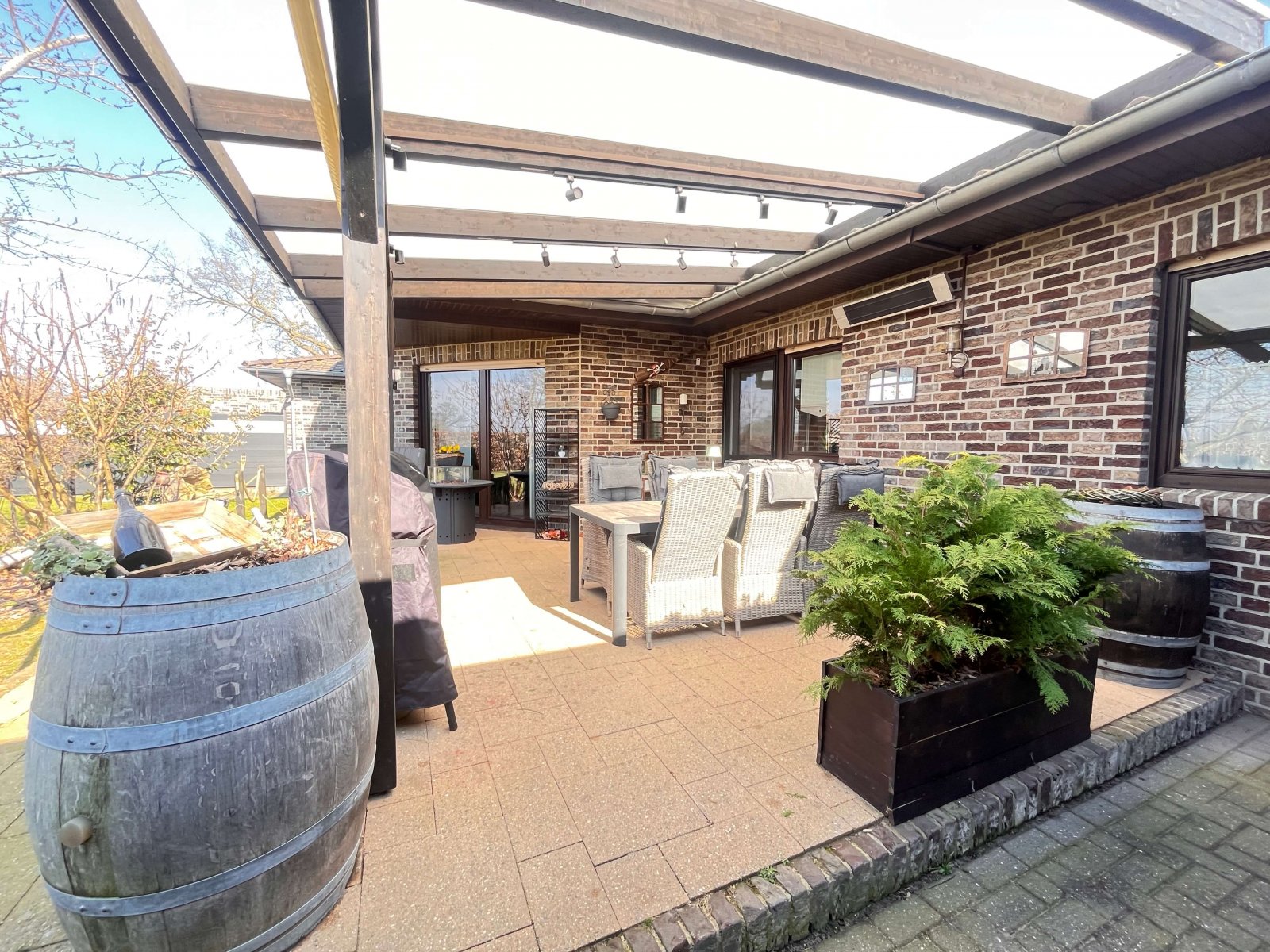 Überdachte Terrasse Überdachte Terrasse