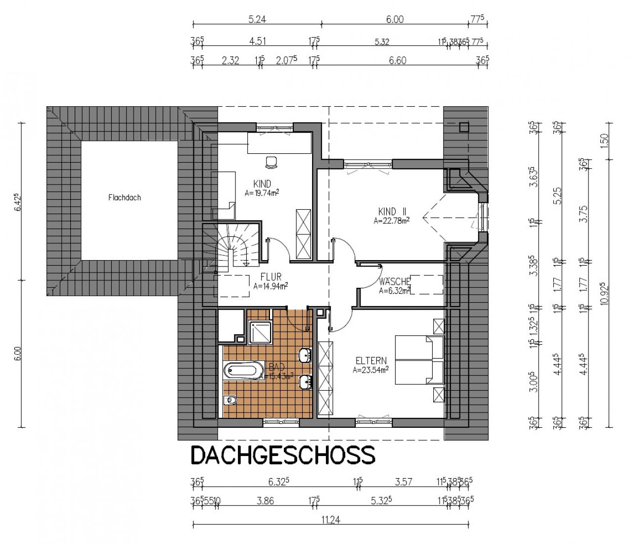 Grundriss Dachgeschoss Grundriss Dachgeschoss