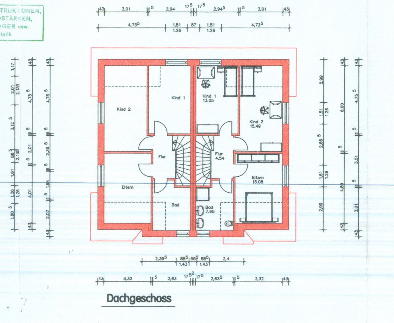 Grundriss DG Grundriss DG