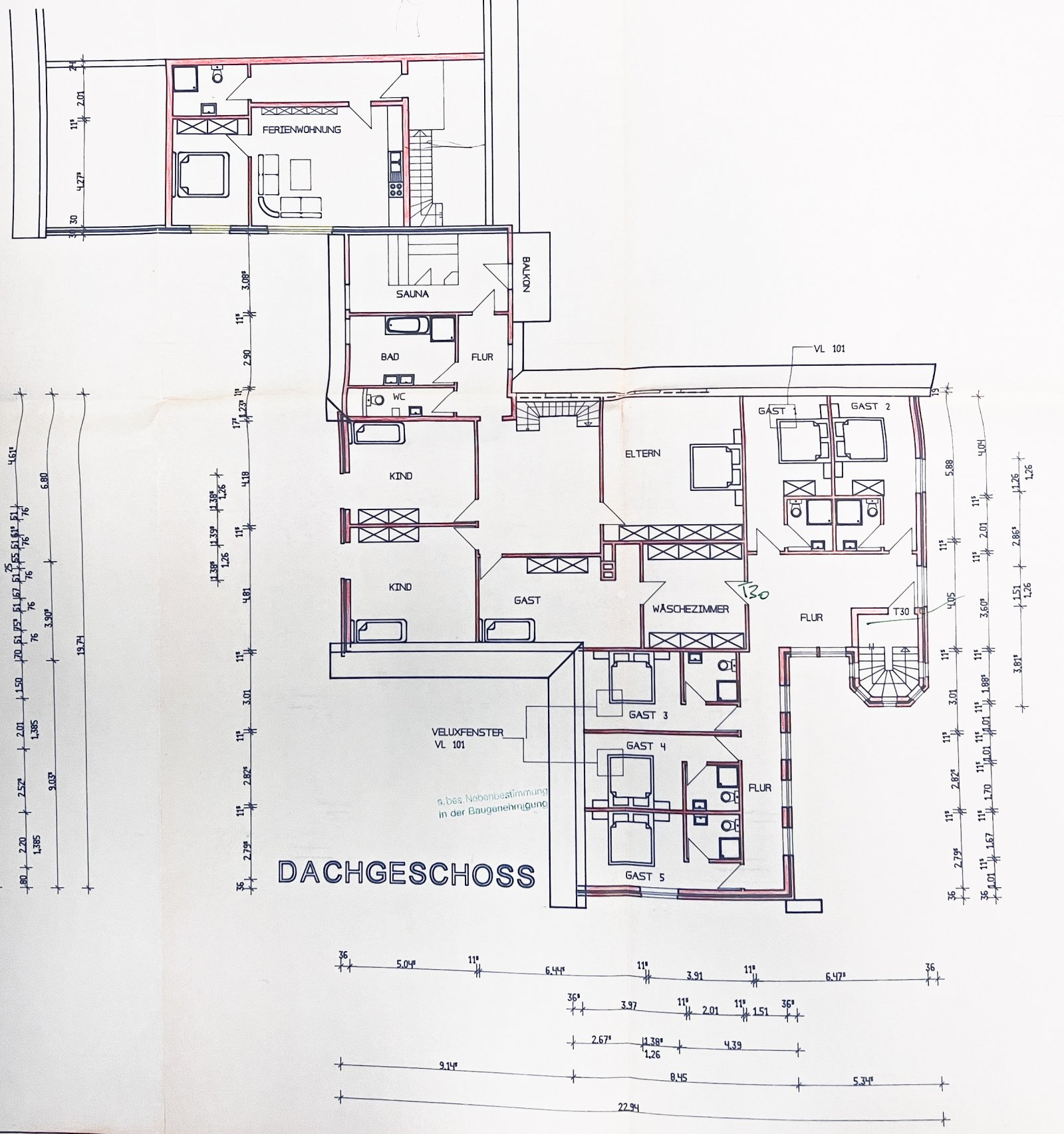 Grundriss DG Grundriss DG