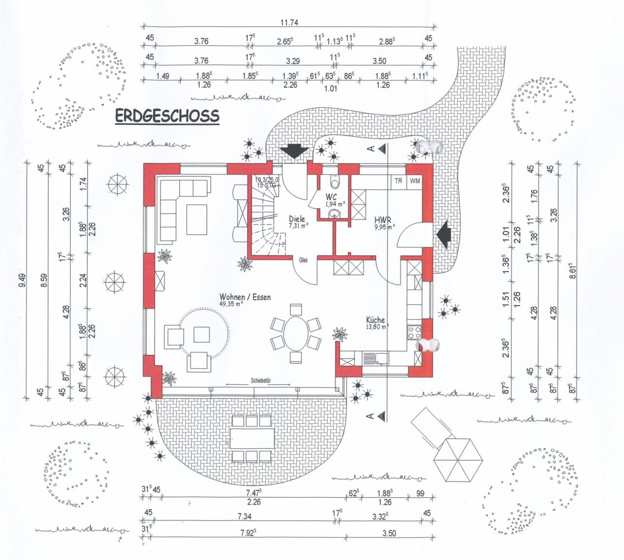 Grundriss EG Grundriss EG