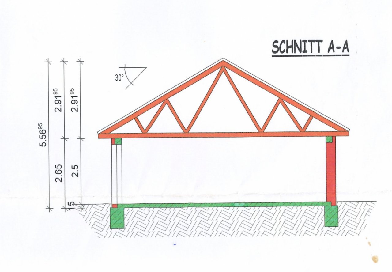 Schnitt Garage Schnitt Garage