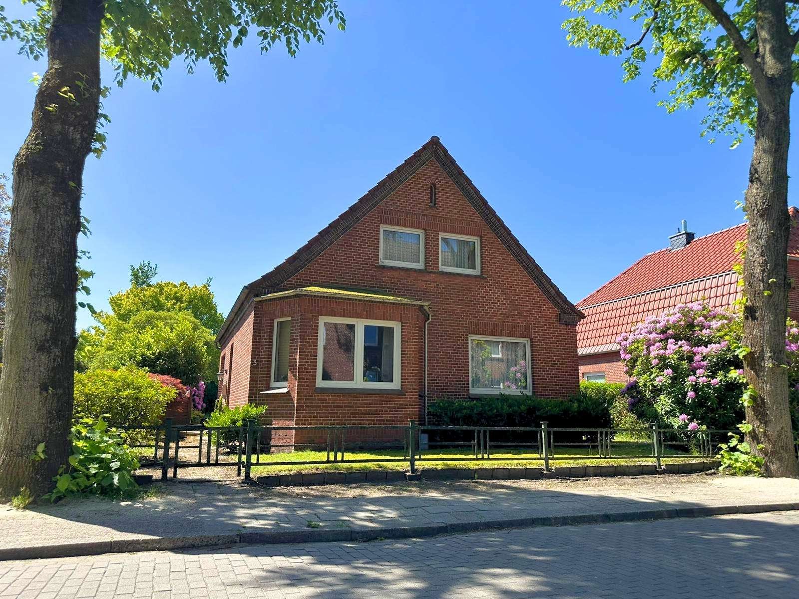 Leef in vrede en harmonie – en toch op een centrale locatie in Weener!