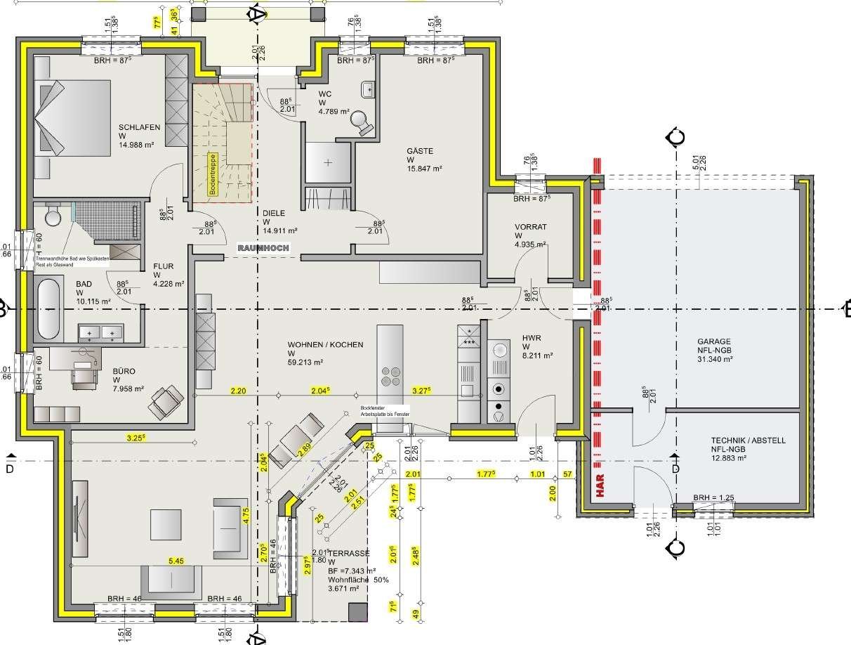 Toekomstbestendig wonen – klimaatvriendelijke, moderne nieuwbouwbungalow met schilddak