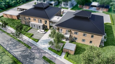 Nieuw gebouw met QNG-keurmerk: drempelvrij | 2-3-kamerappartementen | terras/balkon en parkeerplaats
