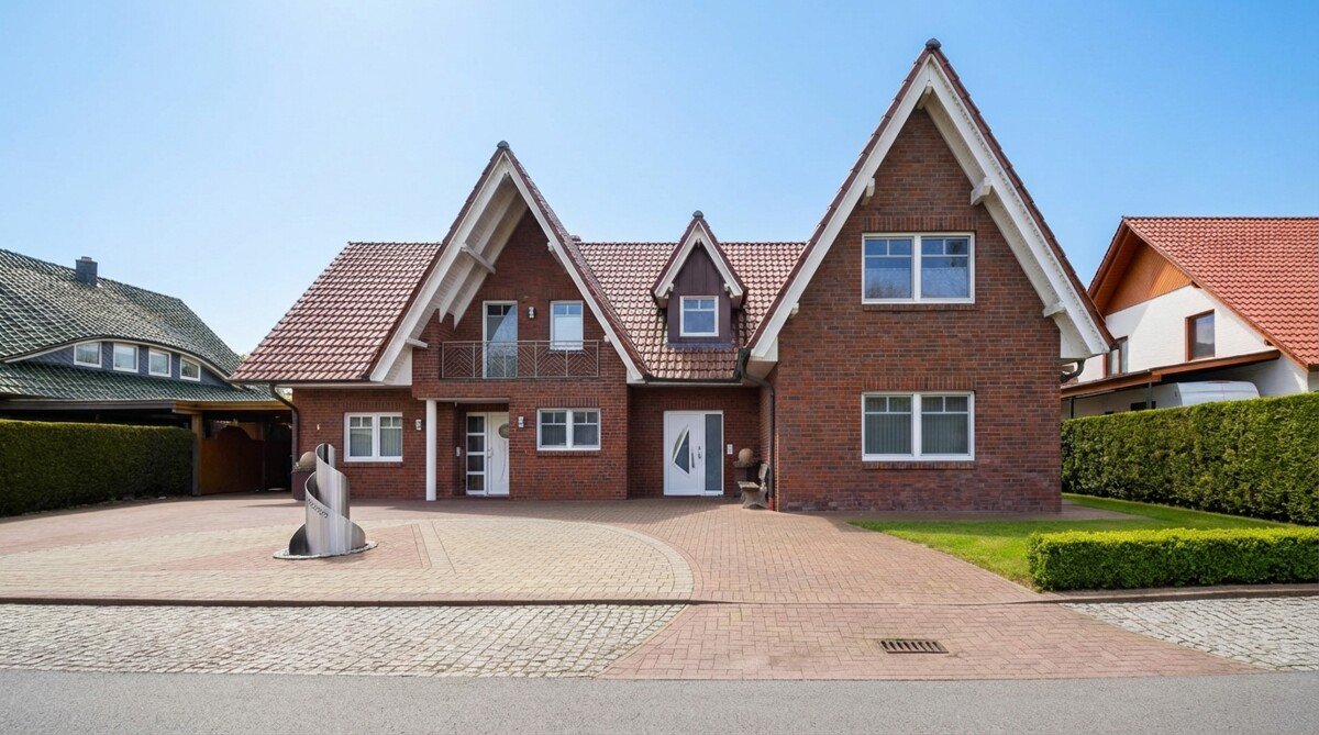 Exclusieve eengezins- of tweegezinswoning met indrukwekkend atrium en groot perceel te koop.
