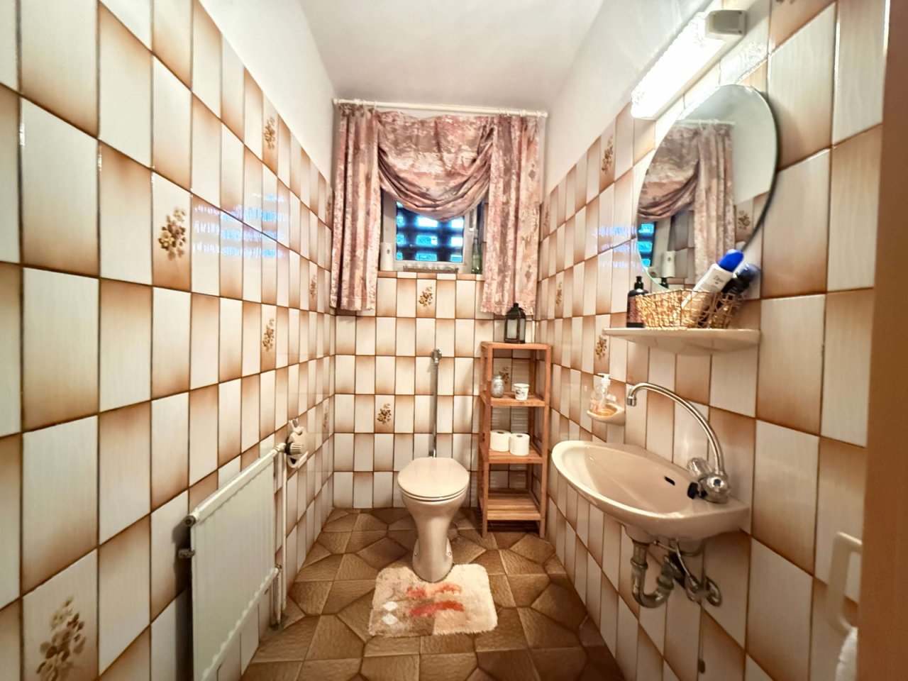 Gäste-WC im Retro-Look Gäste-WC im Retro-Look