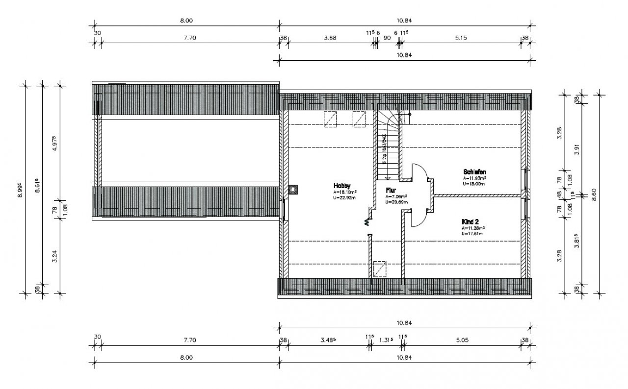 Grundriss DG Grundriss DG