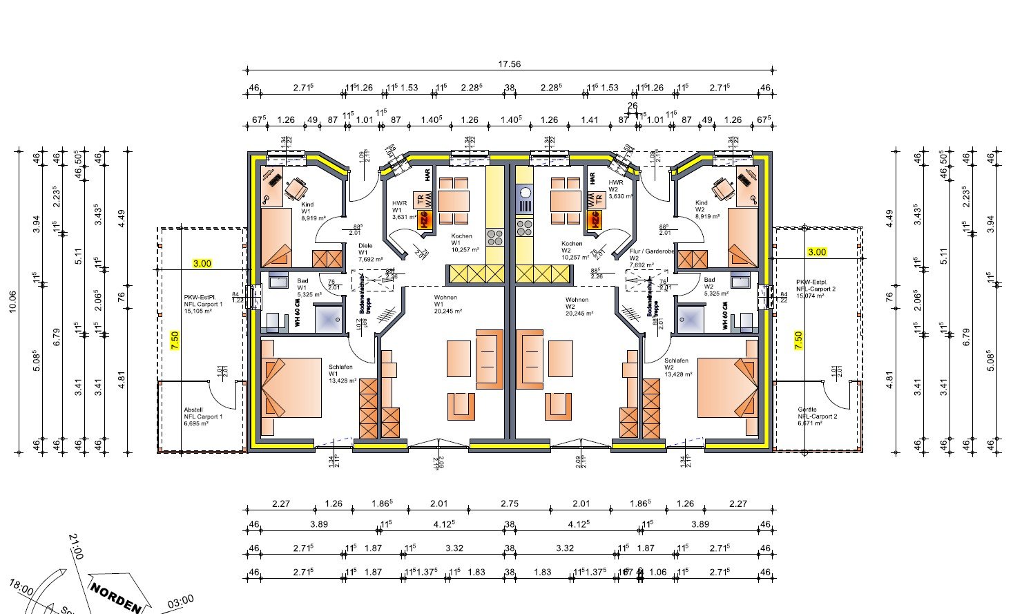 Ein Ensemble – zwei Wohneinheiten mit Charme und Konzept