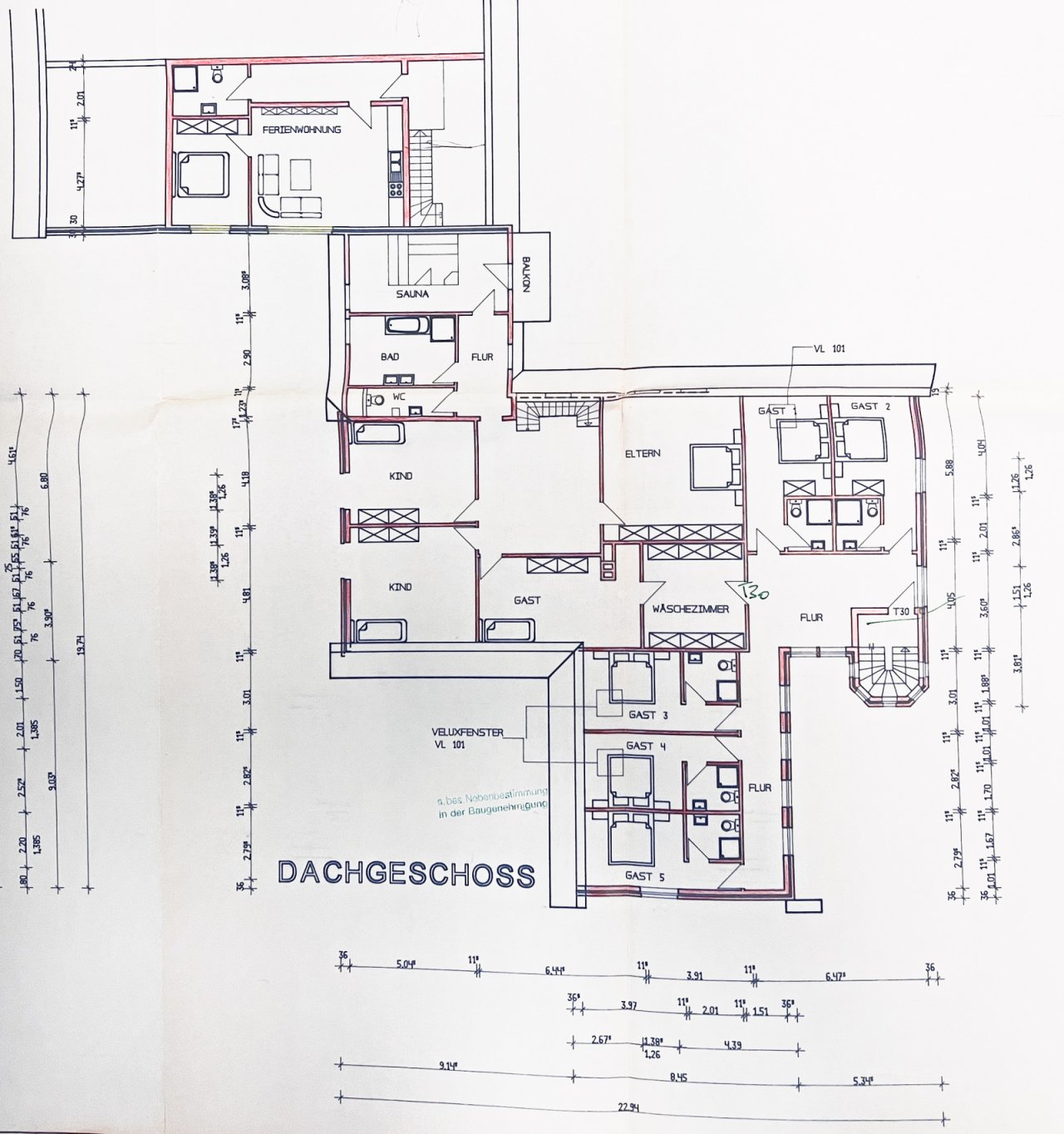 Grundriss DG Grundriss DG