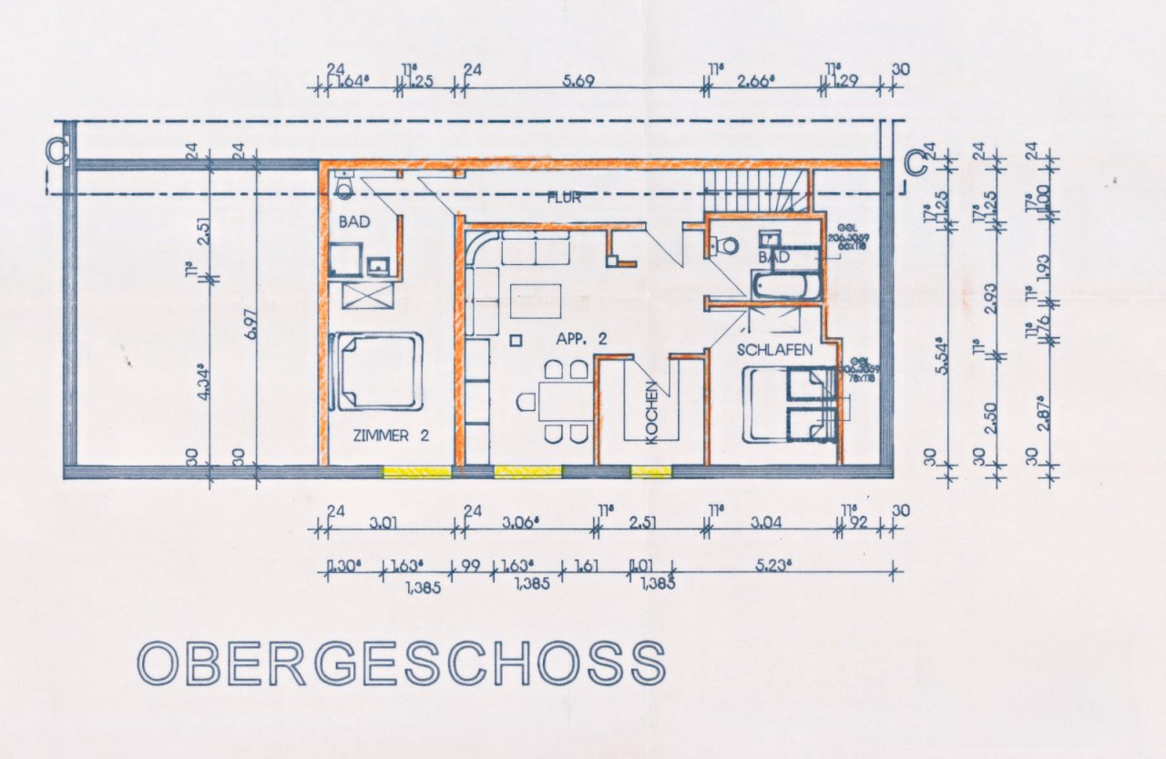 Grundriss OG Ferienwhg.-1 Grundriss OG Ferienwhg.-1