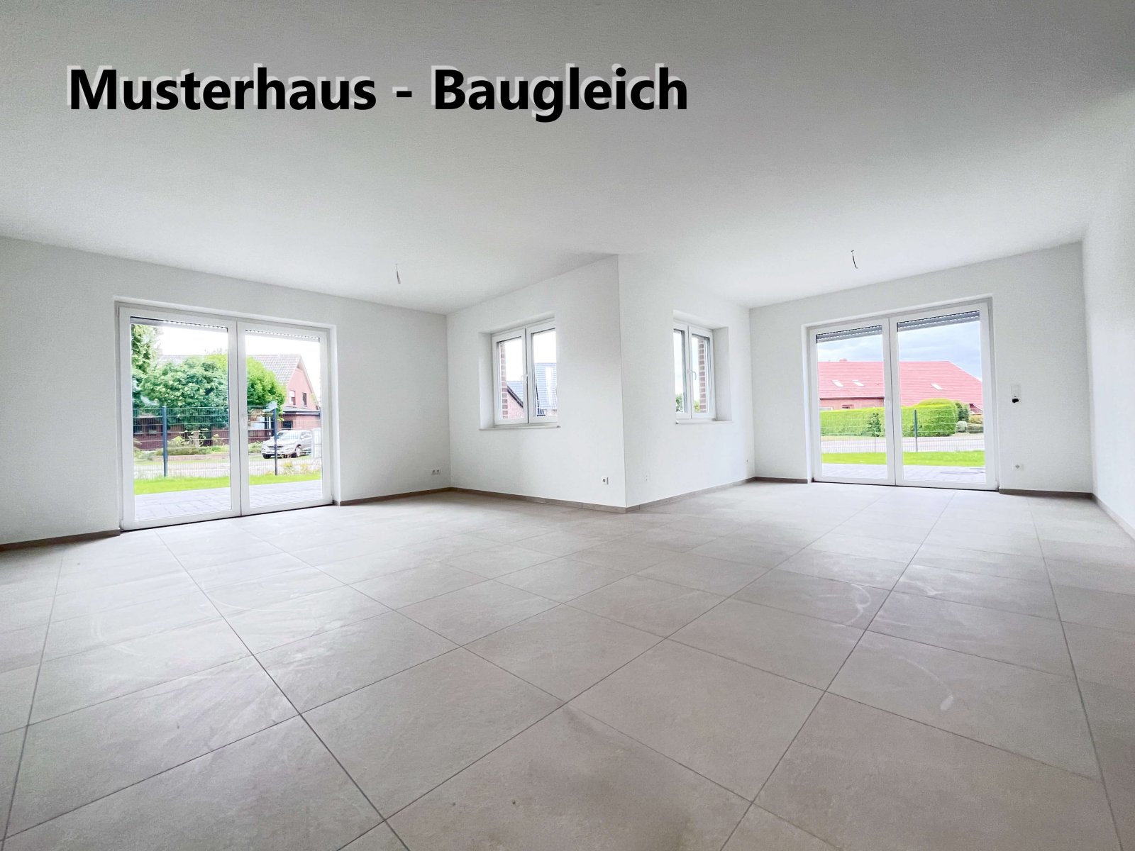 Käufer Provisionsfrei! Schicker Neubau-Bungalow - Sackgassenendlage!