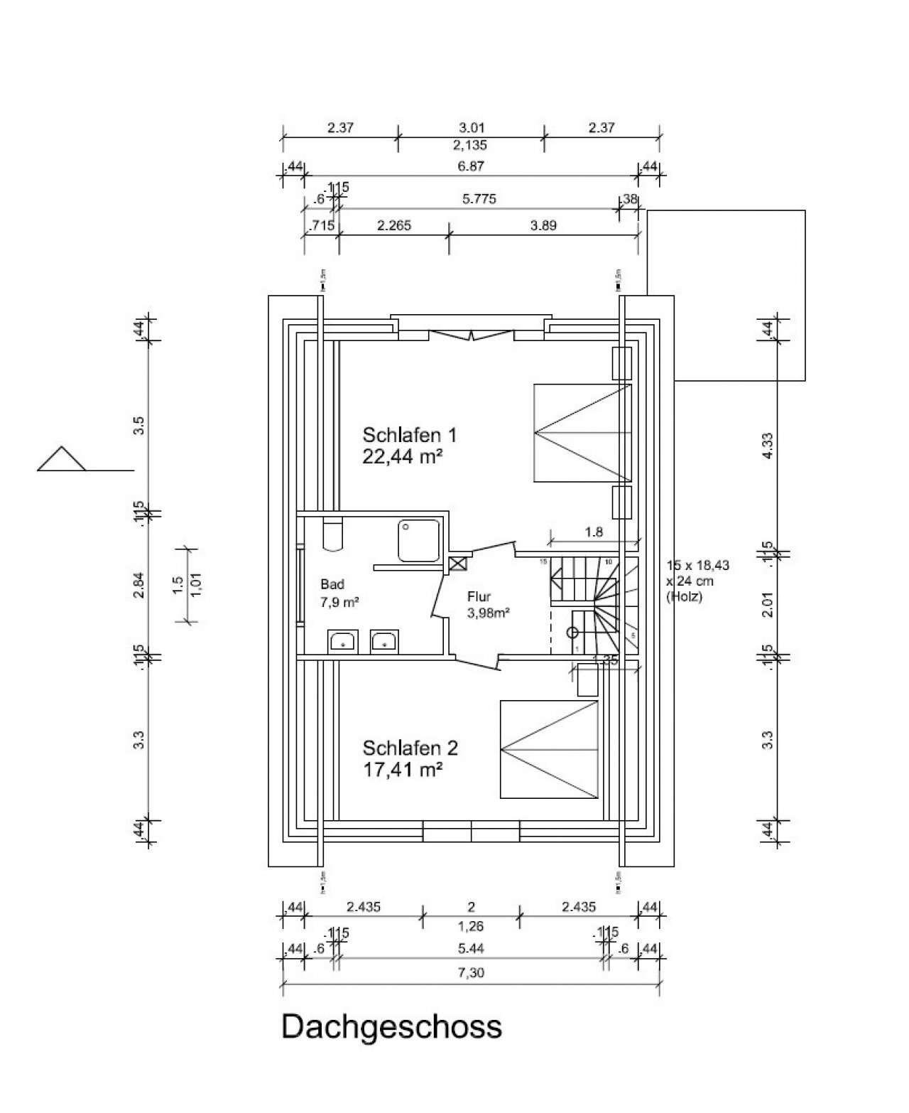 Grundriss DG Grundriss DG