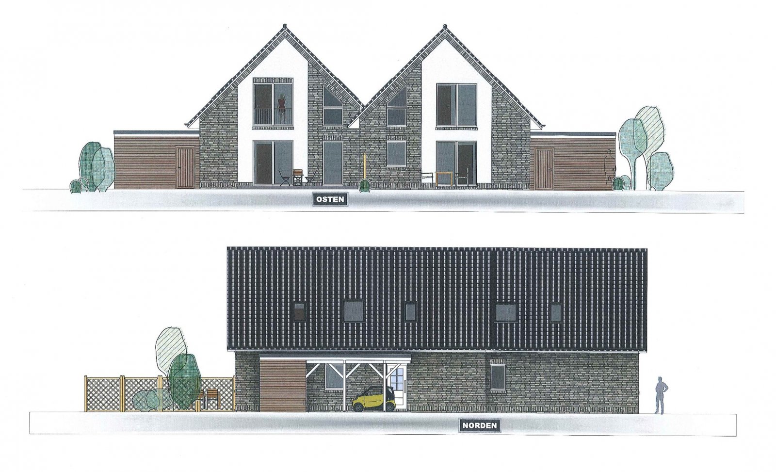 Hochwertig ausgestattete barrierefreie Neubau – Doppelhaushälfte