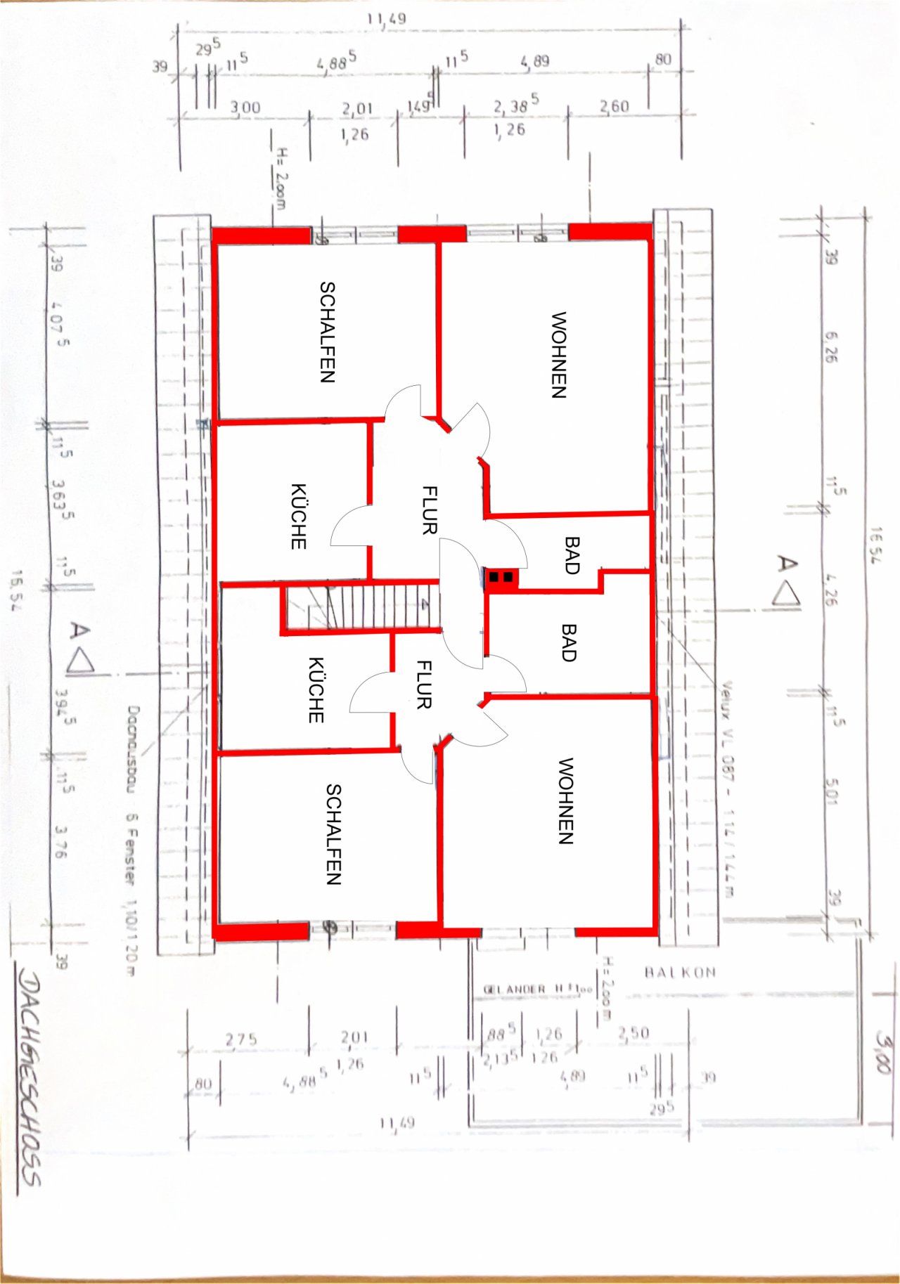 Grundriss Hemker OG Grundriss Hemker OG