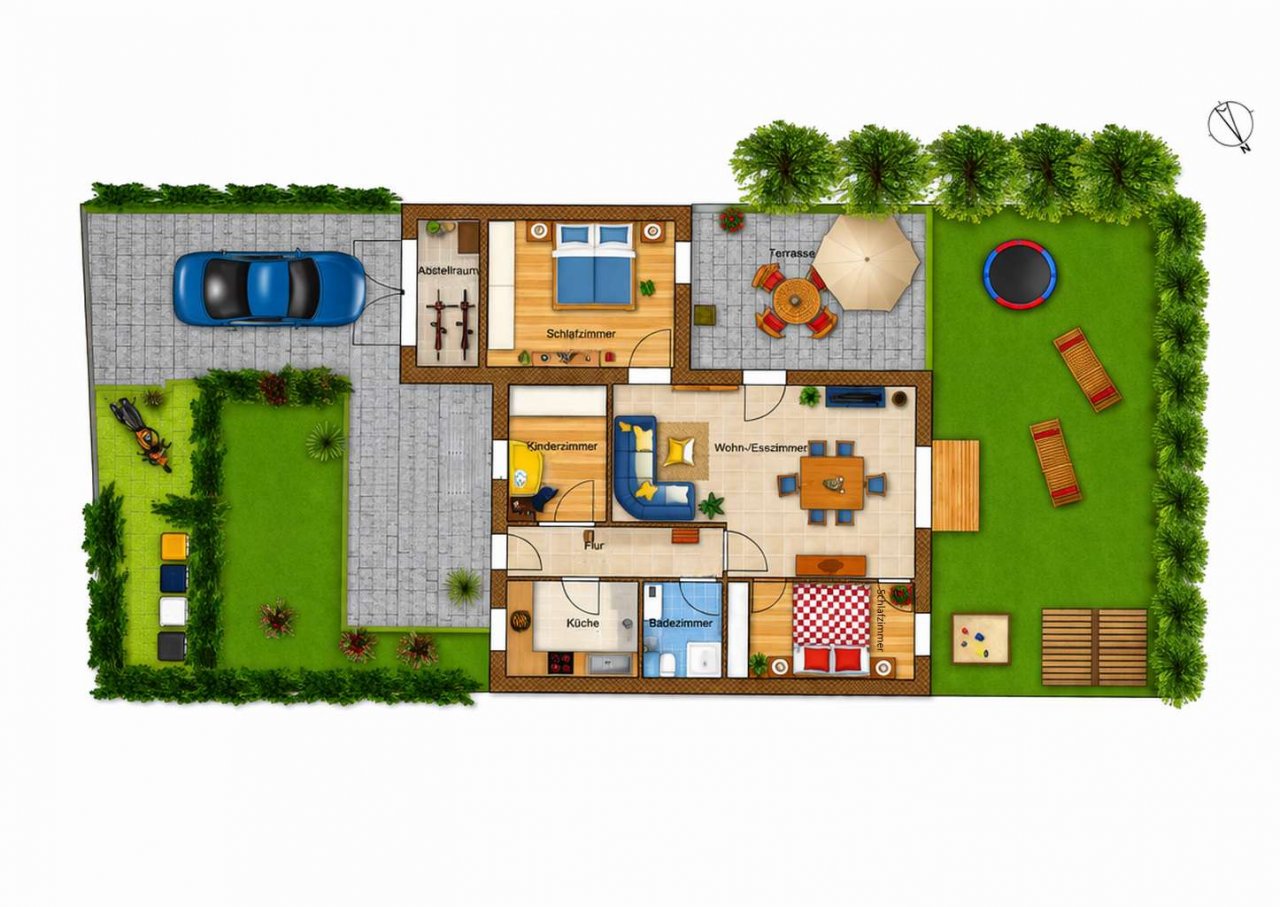 Plattegrond begane grond Plattegrond begane grond