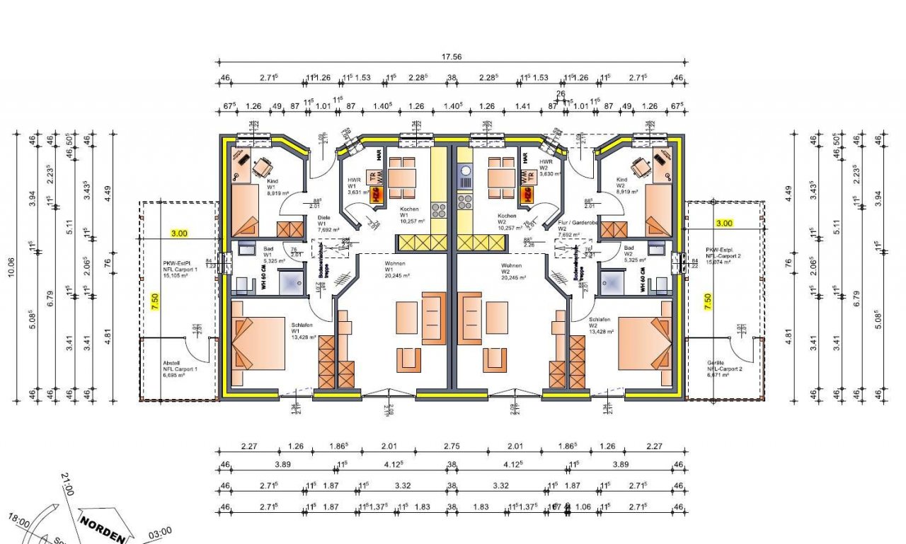 Plattegrond begane grond (hele ruimte) Plattegrond begane grond (hele ruimte)
