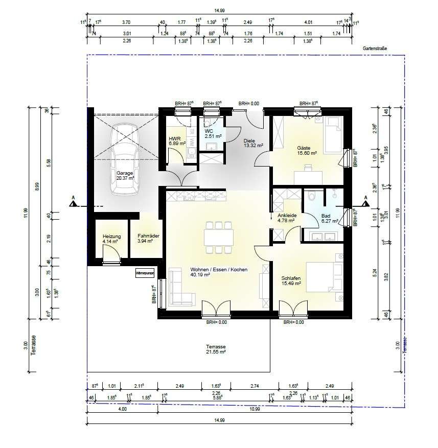 Plattegrond 7015 Begane grond Plattegrond 7015 Begane grond