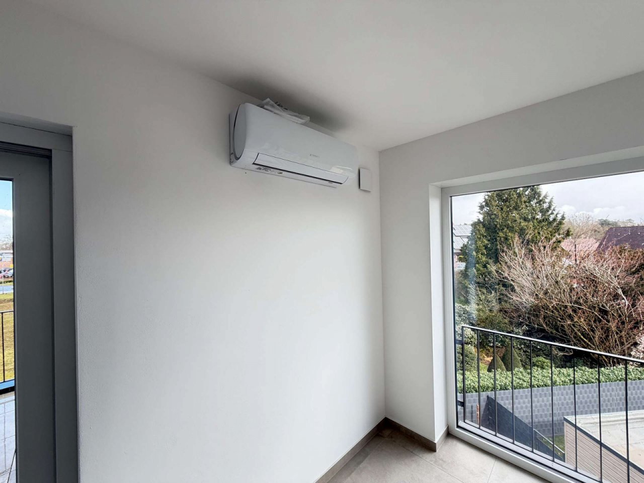 Airconditioning in de woonkamer