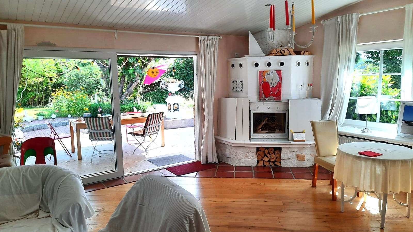 Woonkamer met open haard Woonkamer met open haard