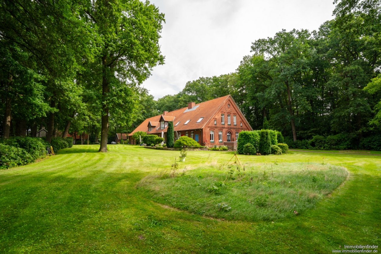 Achterzijde van het pand