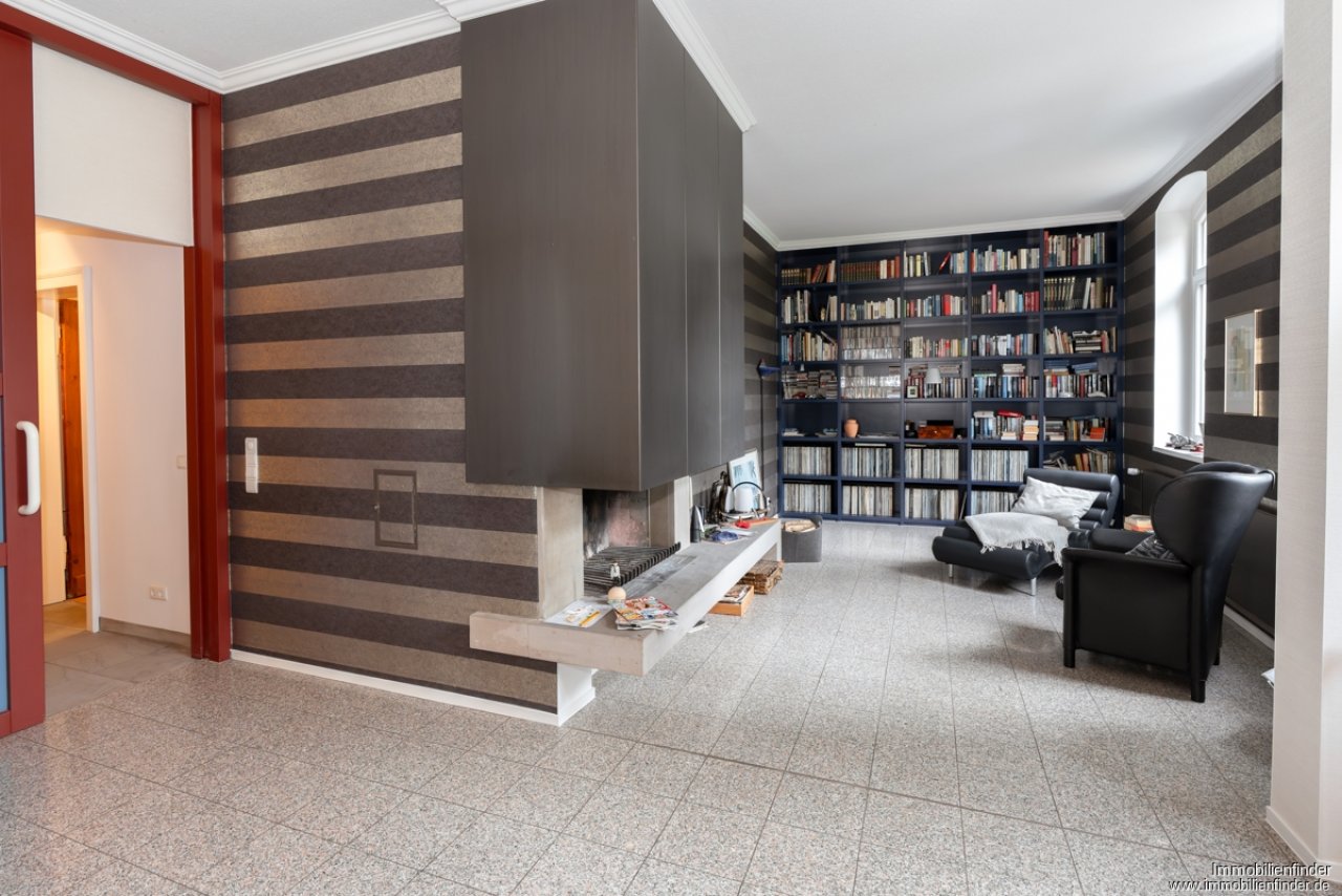 Open haard - Woonkamer - Hoofdgebouw