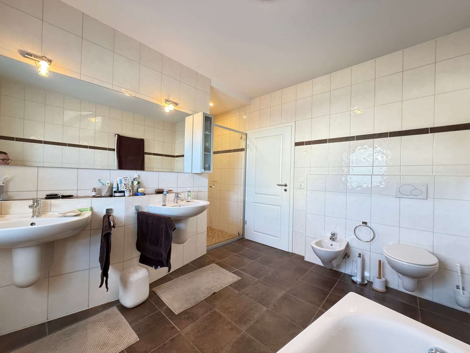 Badkamer op de begane grond Badkamer op de begane grond