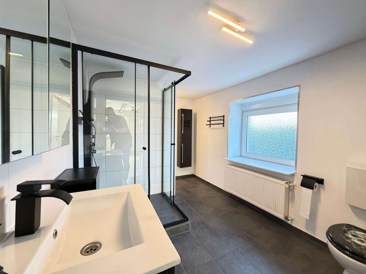 Moderne badkamer Moderne badkamer
