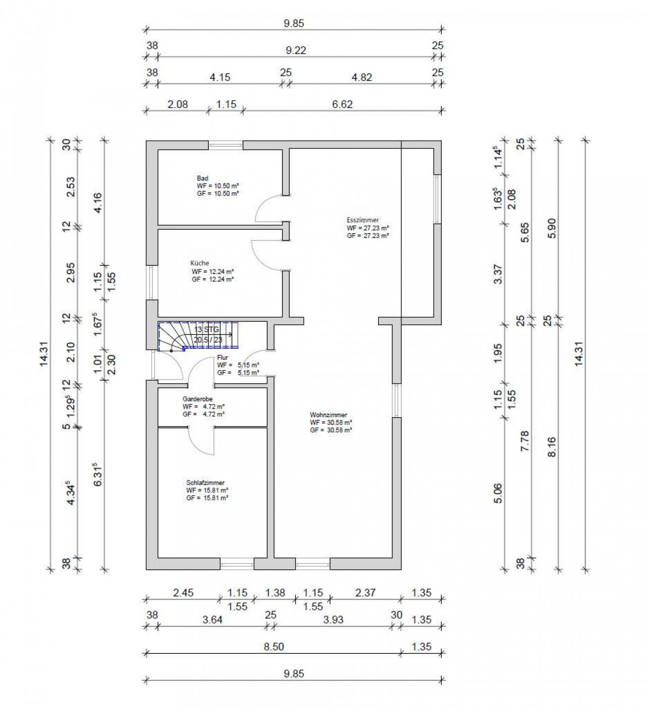 Plattegrond begane grond Plattegrond begane grond