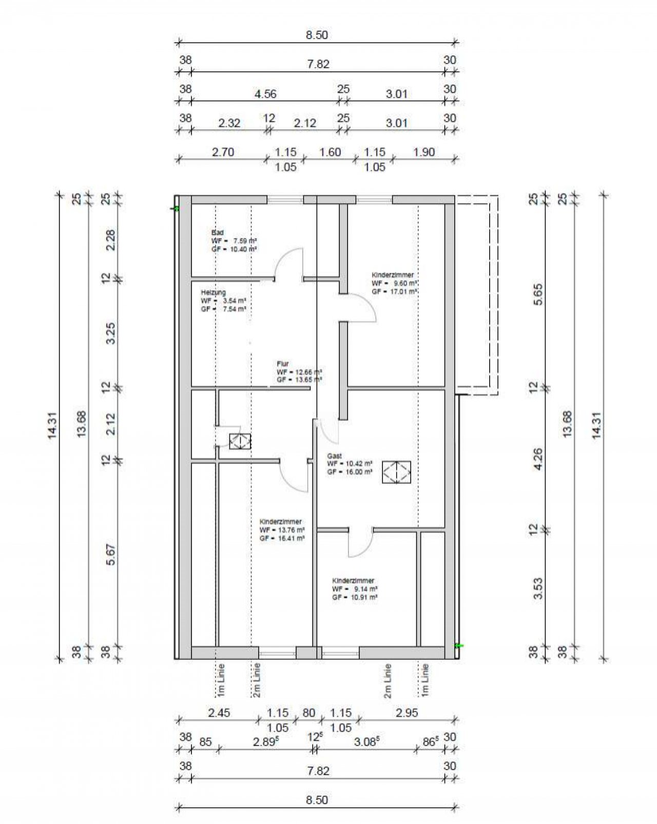 Plattegrond zolder Plattegrond zolder