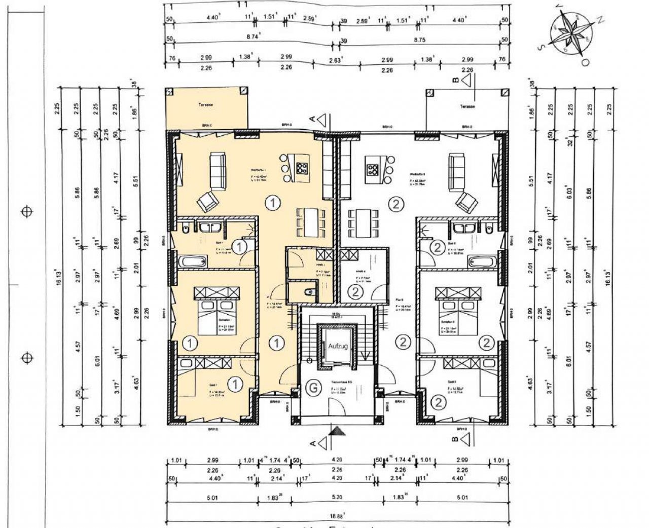 Plattegrond begane grond Plattegrond begane grond